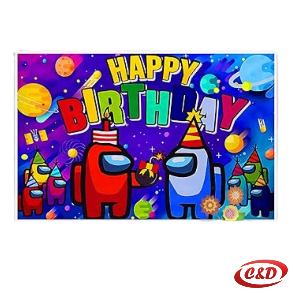 Party baner; Among Us