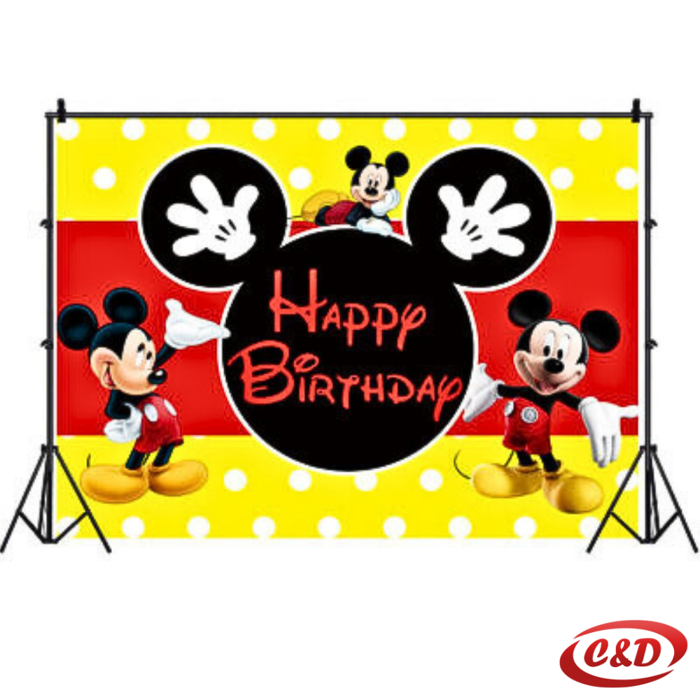 Party baner; Mickey Mouse