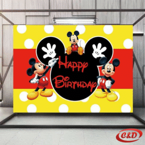 Party baner; Mickey Mouse