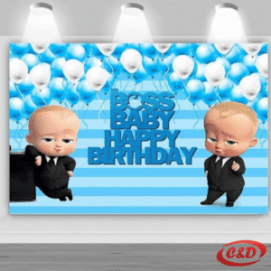 Party baner; Boss Baby
