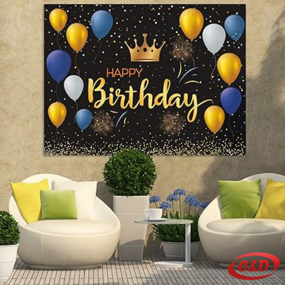 Party baner; Happy Birthday - Slika 4
