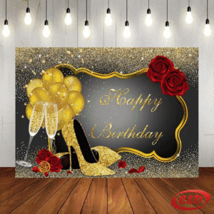 Party baner; Happy Birthday