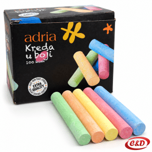 Adria krede u boji 100/1 u pet različitih boja
