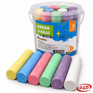 Adria krede u boji u plastičnoj kantici 20/1