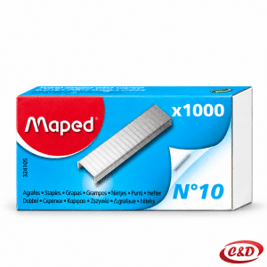 Maped srebrna municija za heftalicu No. 10 u pakiranju od 1000 komada