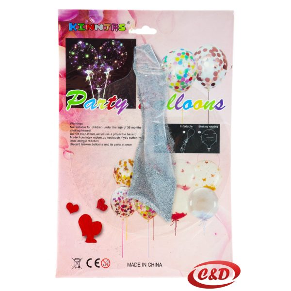 Party balon sa gliiterom