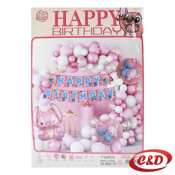 Balon luk Stitch