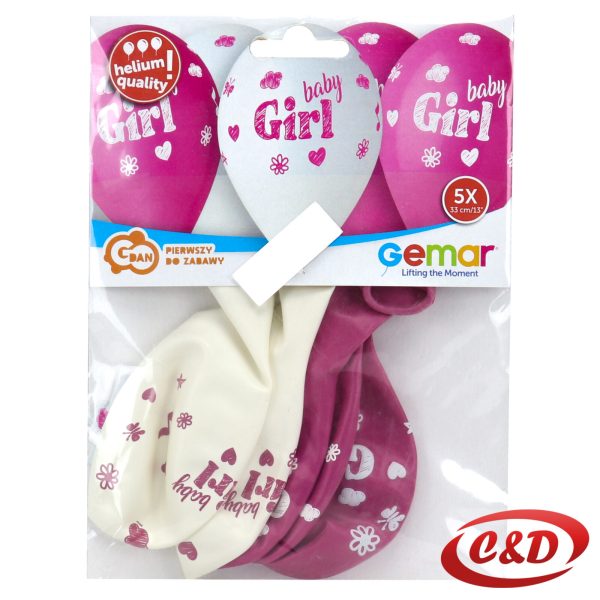Balon set It's a Girl