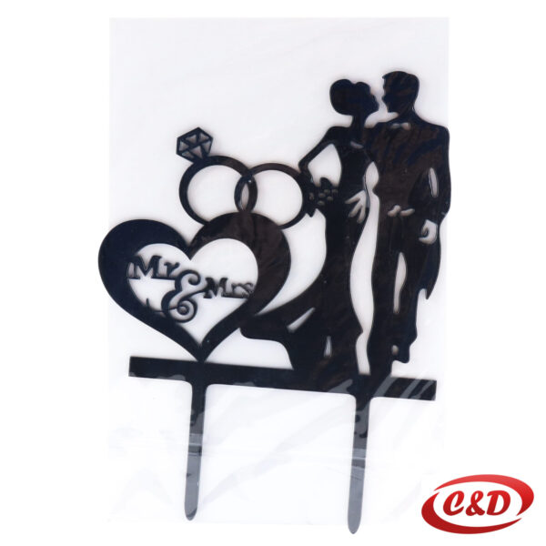Toper za tortu Mrs & Mr