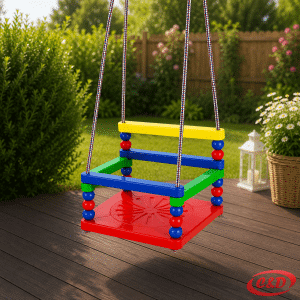 Dječja plastična ljuljačka dimenzija 33 × 33 × 33 cm za dvorište i vrt