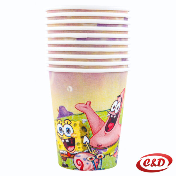 Party čaše Sponge Bob 10/1