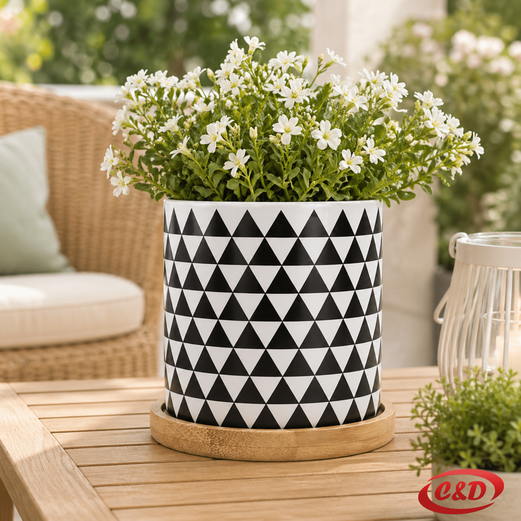 Mala keramička vaza 7 x 8 cm u više boja