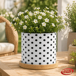 Mala keramička vaza 7 x 8 cm u više boja