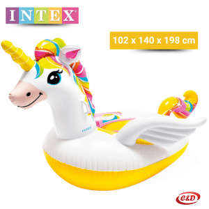 INTEX jednorog za vodu 198x140x102 cm