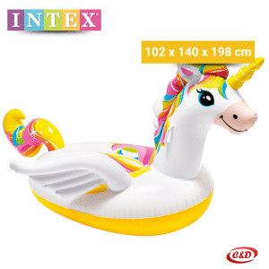 INTEX jednorog za vodu 198x140x102 cm