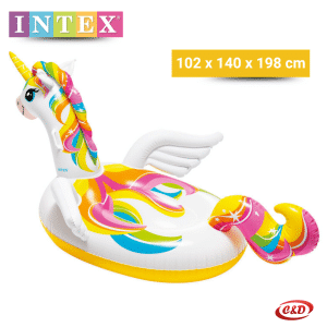 INTEX jednorog za vodu 198x140x102 cm