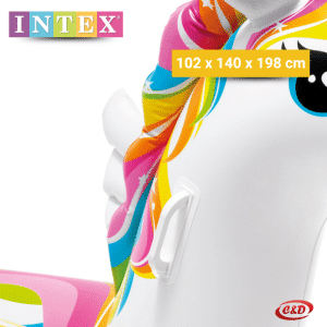 INTEX jednorog za vodu 198x140x102 cm