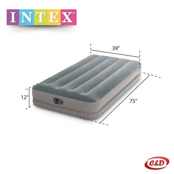 INTEX zračni madrac; Dura-Beam Standard Prestige s ugrađenom USB električnom pumpom - Slika 4