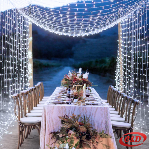 Bijele LED lampice s 8 funkcija