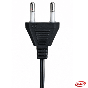 Toplo bijele LED lampice mravi na zelenom kabelu s kontrolerom