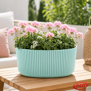 PVC vaza za biljke 1L dimenzija 17 x 7 cm