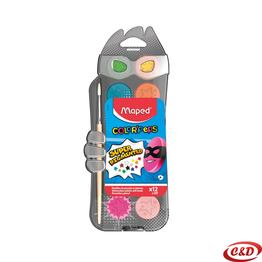 Vodene bojice; Maped