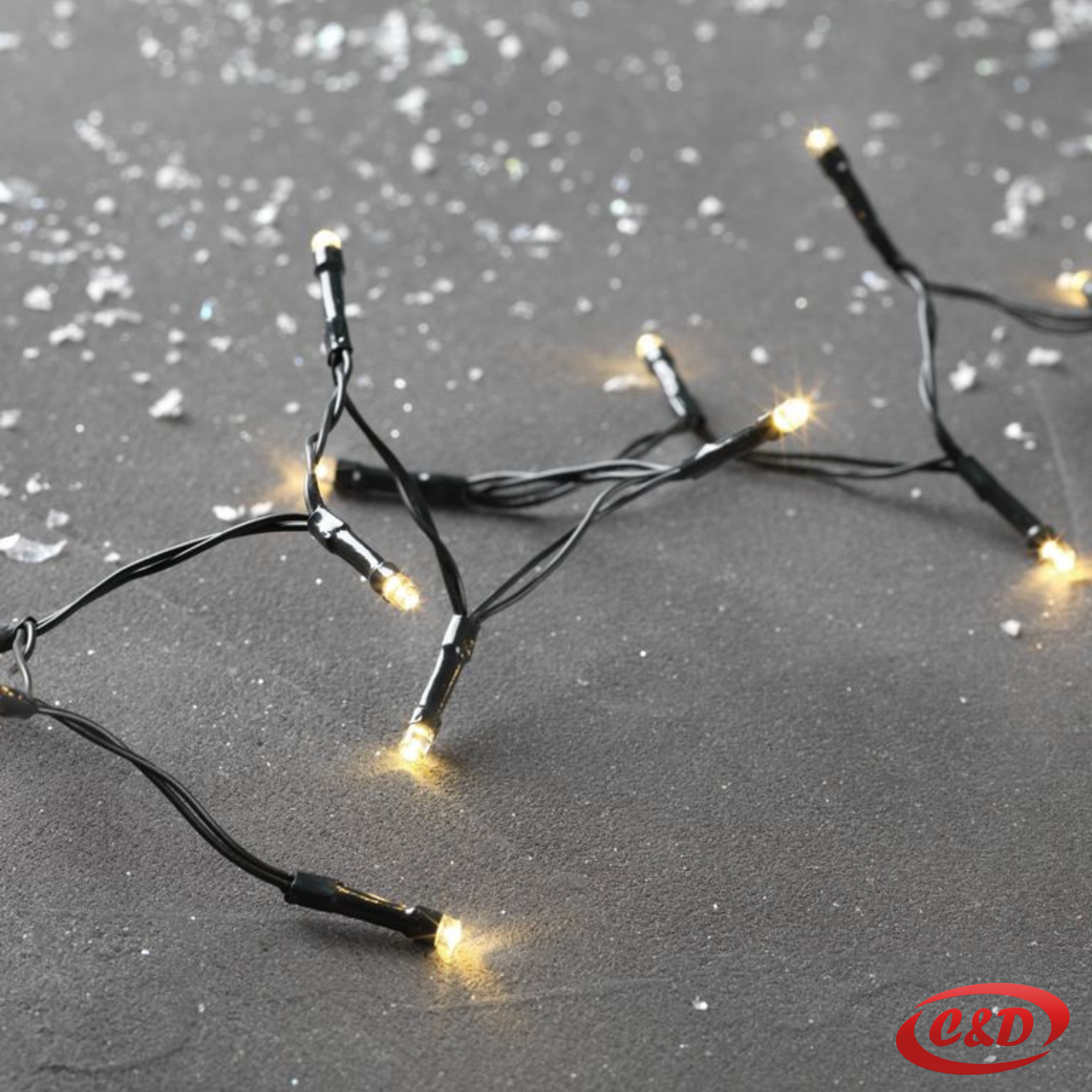 Lampice; LED; Mravi; BAUGE; 2,45 m - Slika 3