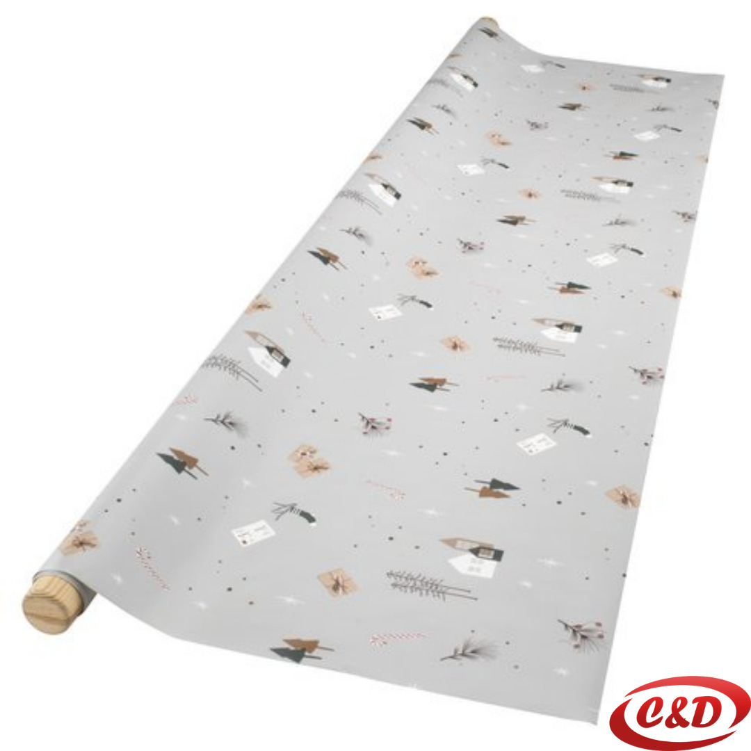 Novogodišnji PVC stolnjak; 1 m - Slika 2