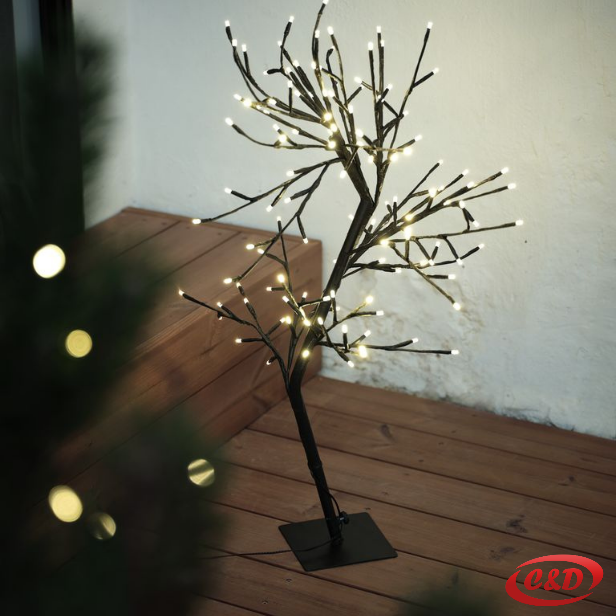 Svijetleće drvce HEIMDAL V80cm 128 LED - Slika 2