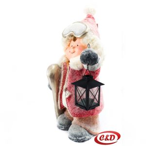Novogodišnja keramička figura