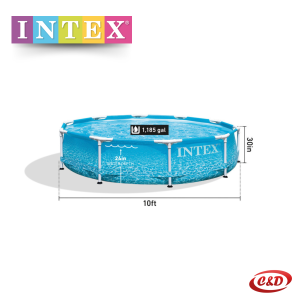 INTEX Bazen; Metalna konstrukcija; 305 x 76 cm + PUMPA