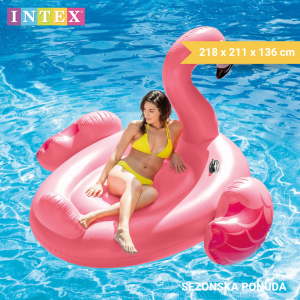 INTEX Mega Flamingo; 218 x 211 x 136 cm