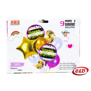 Balon set; Happy Birthday