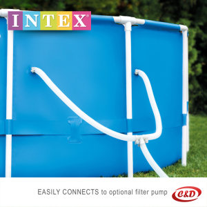 INTEX Bazen; Metalna konstrukcija; 305 x 76 cm + PUMPA