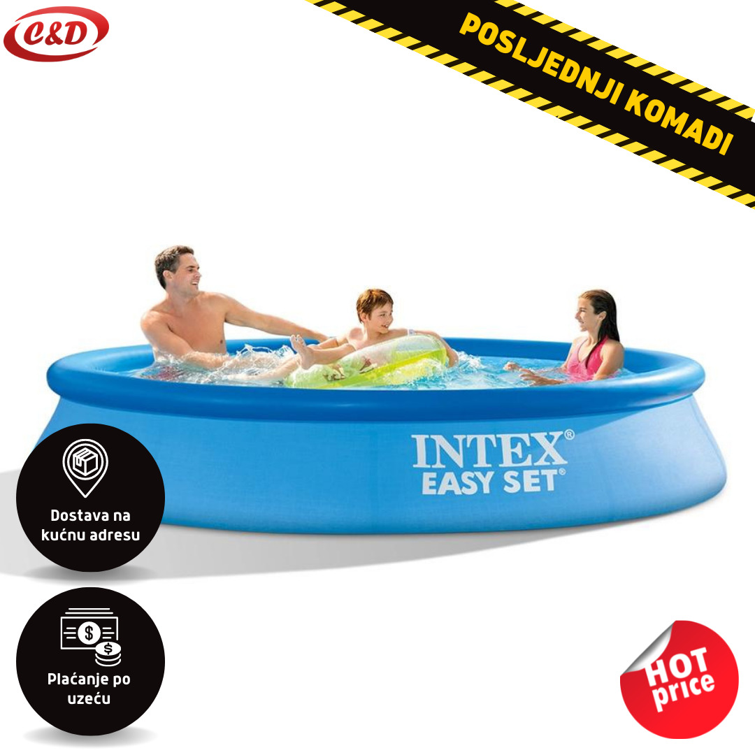 INTEX Bazen; Easy Set; 305 x 61 cm + PUMPA - Slika 5