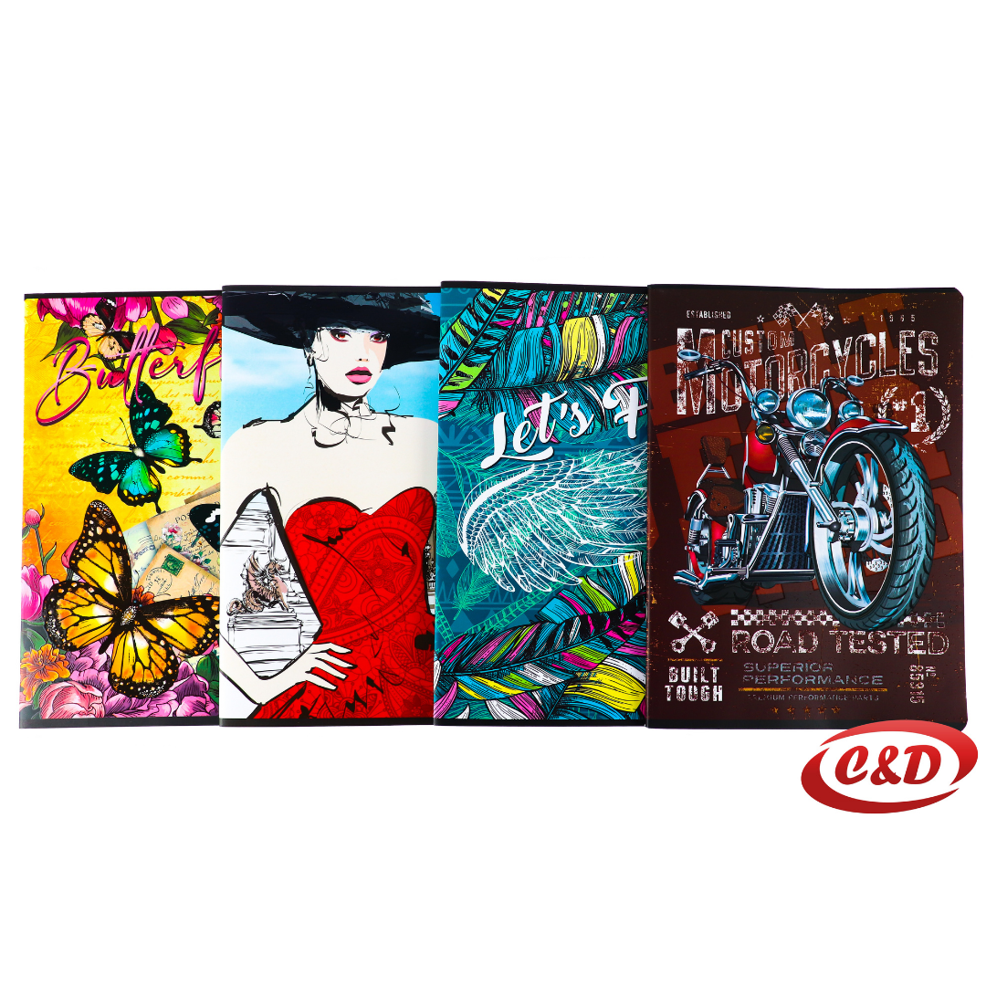 Bilježnica A4, meki uvez, 52L