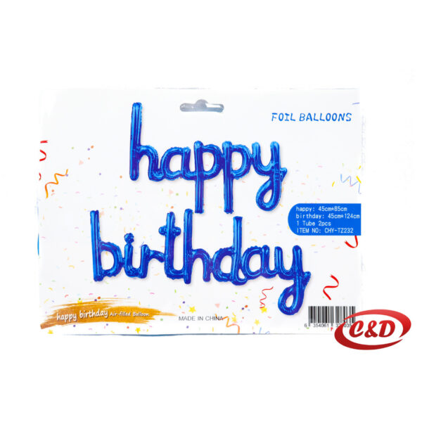 Balon set; Happy Birthday