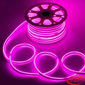 Neon flex; LED; Traka; 1 m; Roza