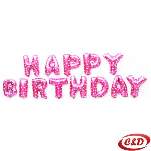 Balon set; Happy Birthday