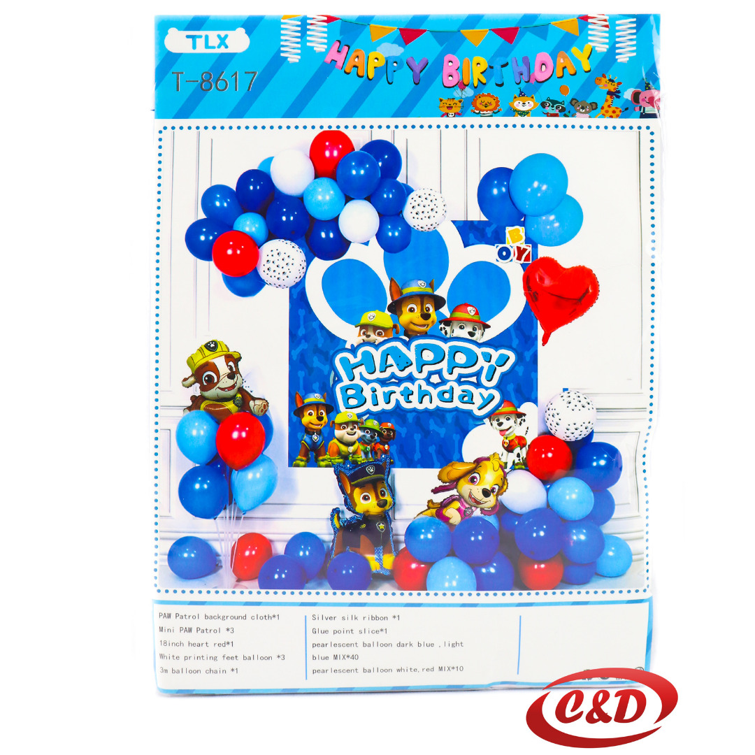Balon set; Paw Patrol