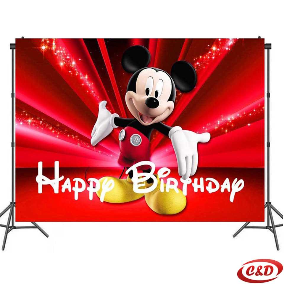 Party baner; Mickey Mouse
