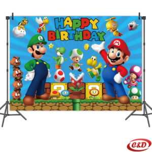 Party baner; Super Mario