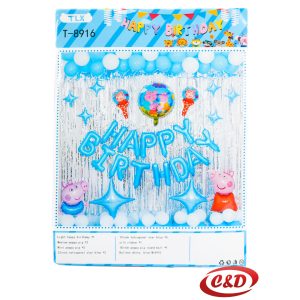 Balon set; Pepa Pig