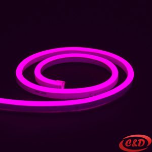 Neon flex; LED; Traka; 1 m; Roza