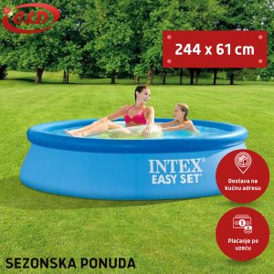 INTEX Bazen Easy Set; 244 x 61 cm