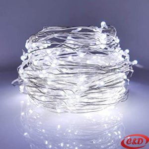 LED MRAVI lampice na struju 10 m sa 100 LED bijelih lampica