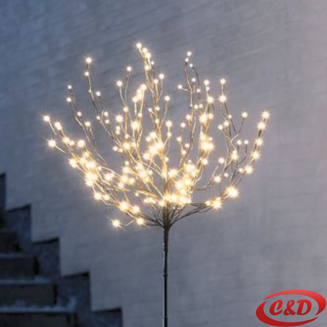 Svjetleće drvce; LED; Fulgurit; 110 cm; Toplo Bijela - Slika 4