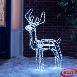 Svijetleći jelen LED  30 cm