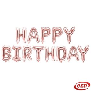 Balon set; Happy Birthday
