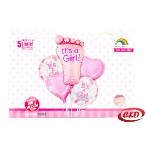Balon set; It's a Girl